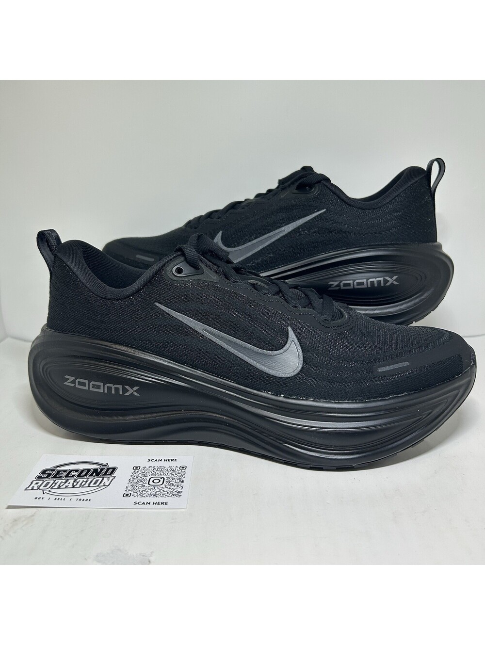Nike Vomero Plus Black - Size 8 NEW OG ALL - (HV8150-003)